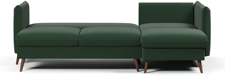 Диван угловой Пекин еврокнижка, велюр