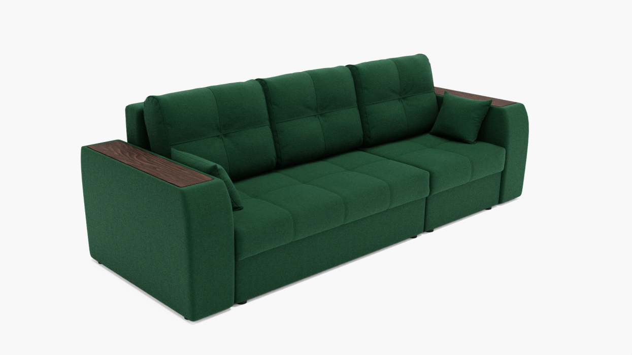 Диваны угловые в гостиную, Угловой диван Сенатор-2 ППУ, велюр