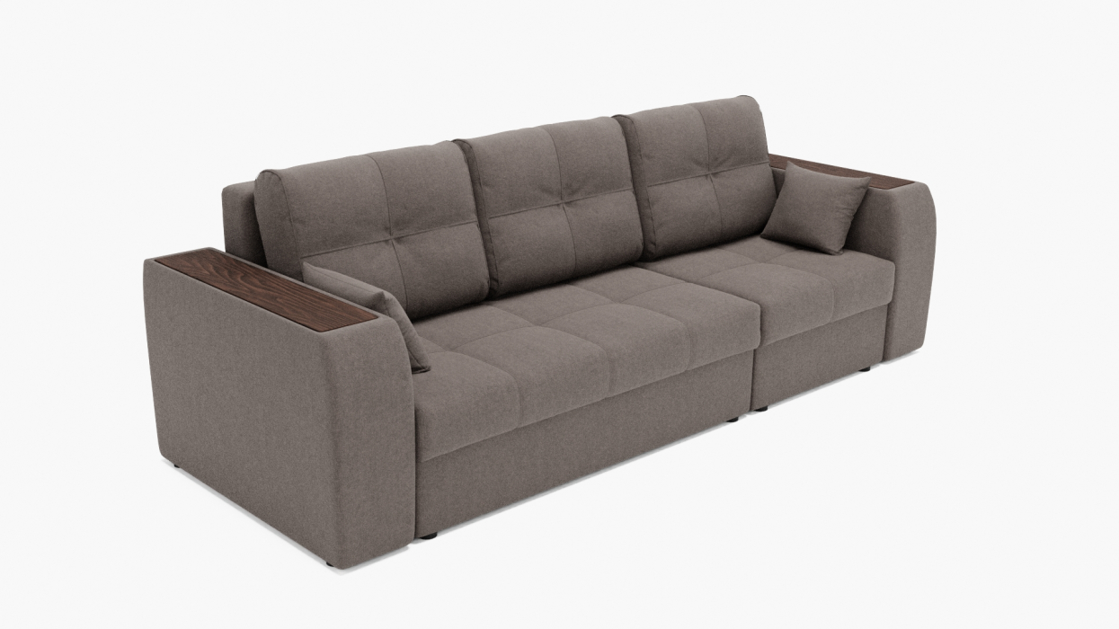 Диваны угловые в гостиную, Угловой диван Сенатор-2 ППУ, велюр