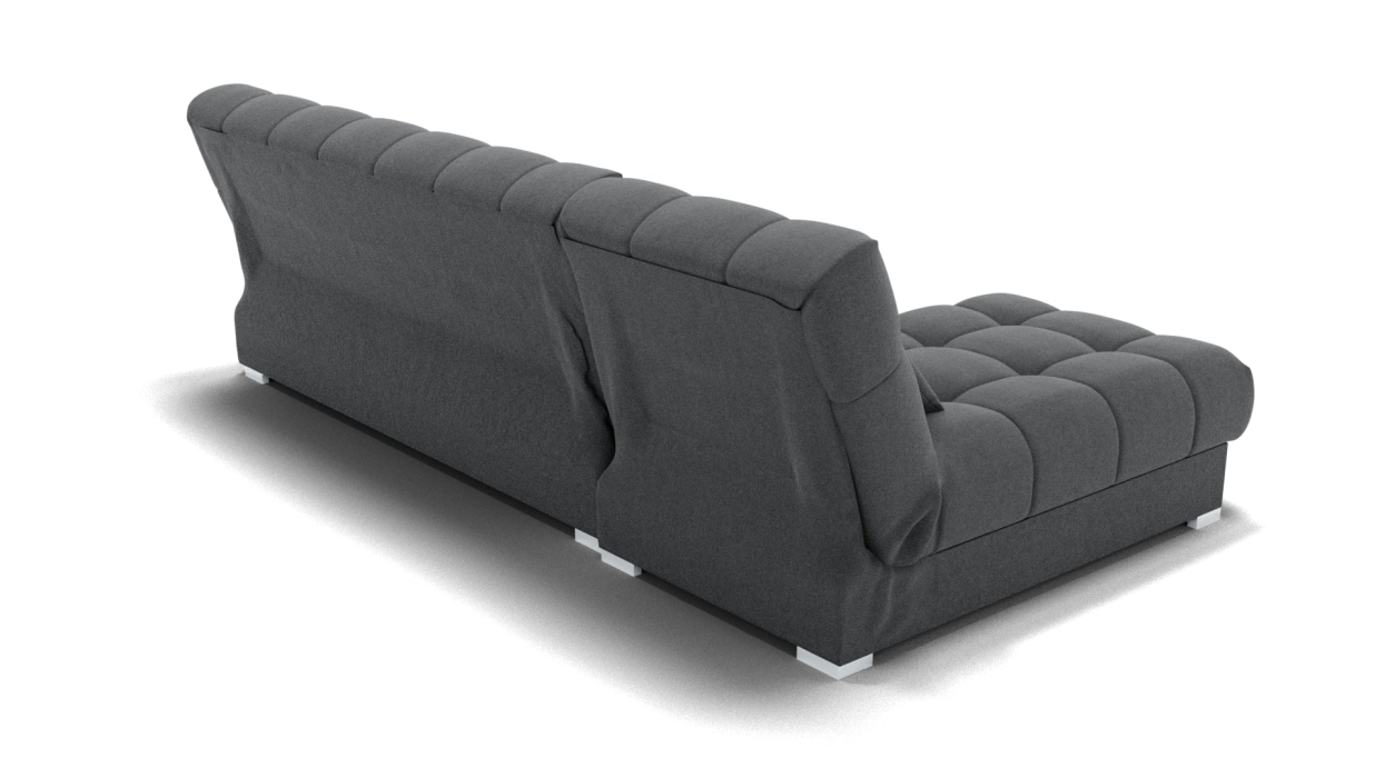 Диваны угловые в гостиную, Прямой диван Фиеста-2 НПБ, велюр