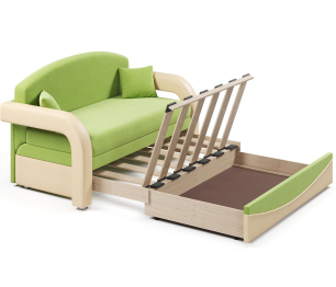 Детский диван Алекс выкатной, велюр