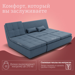 Угловой диван Калифорния-2 ППУ, велюр