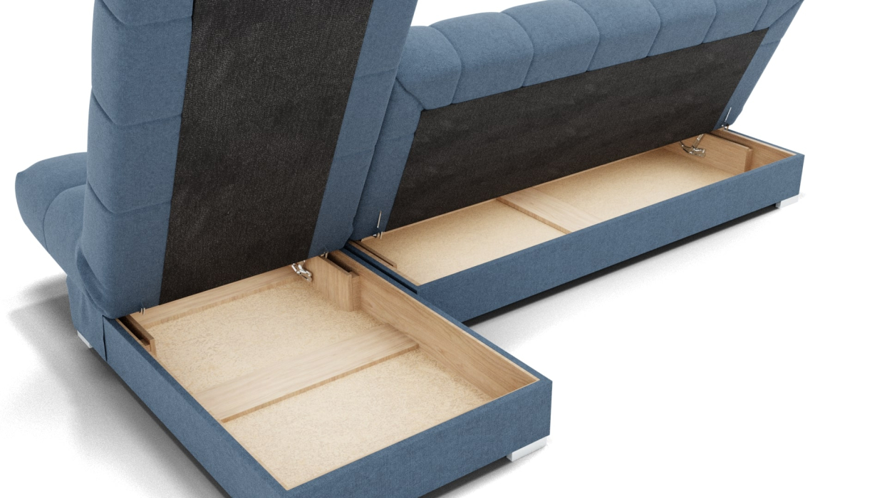 Диваны угловые в гостиную, Прямой диван Фиеста-2 НПБ, велюр