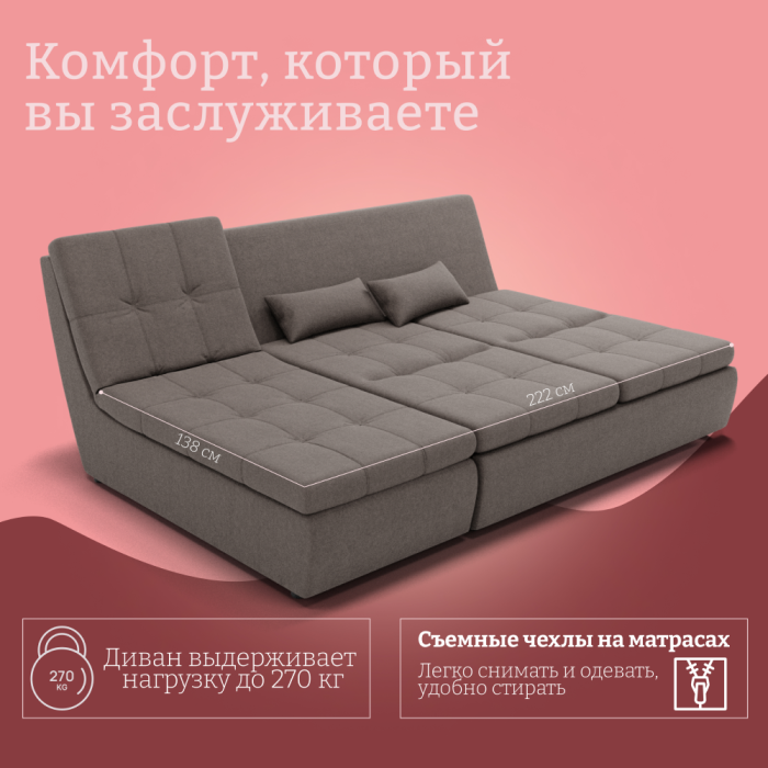 Диваны угловые в гостиную, Угловой диван Калифорния-2 ППУ, велюр