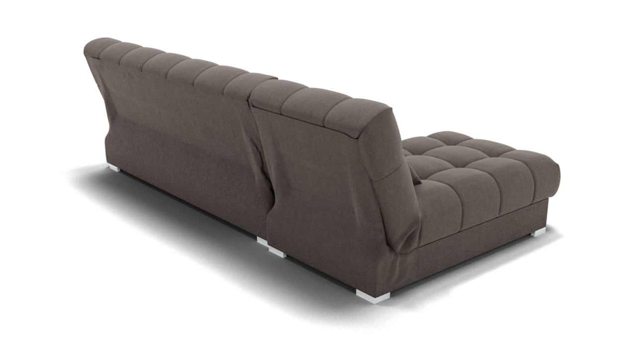 Диваны угловые в гостиную, Прямой диван Фиеста-2 НПБ, велюр