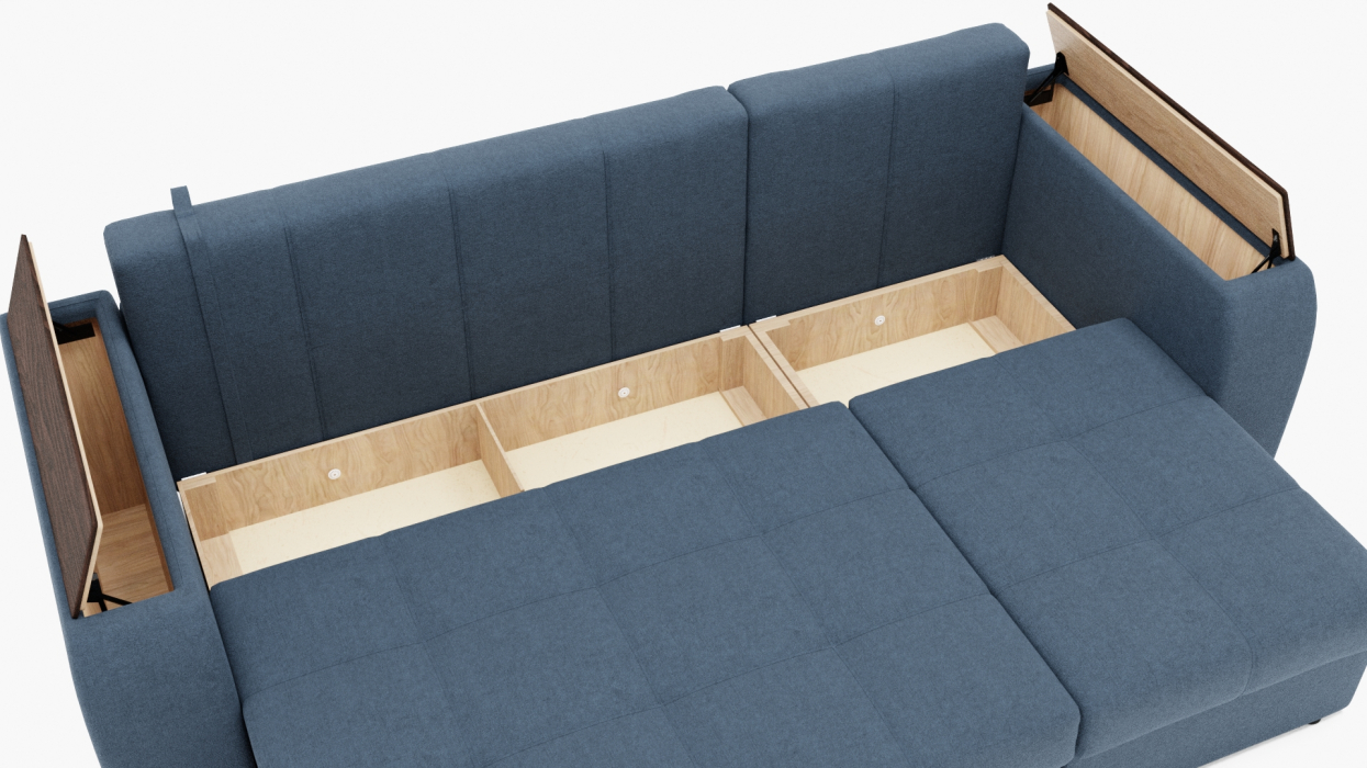 Диваны угловые в гостиную, Угловой диван Сенатор-2 ППУ, велюр