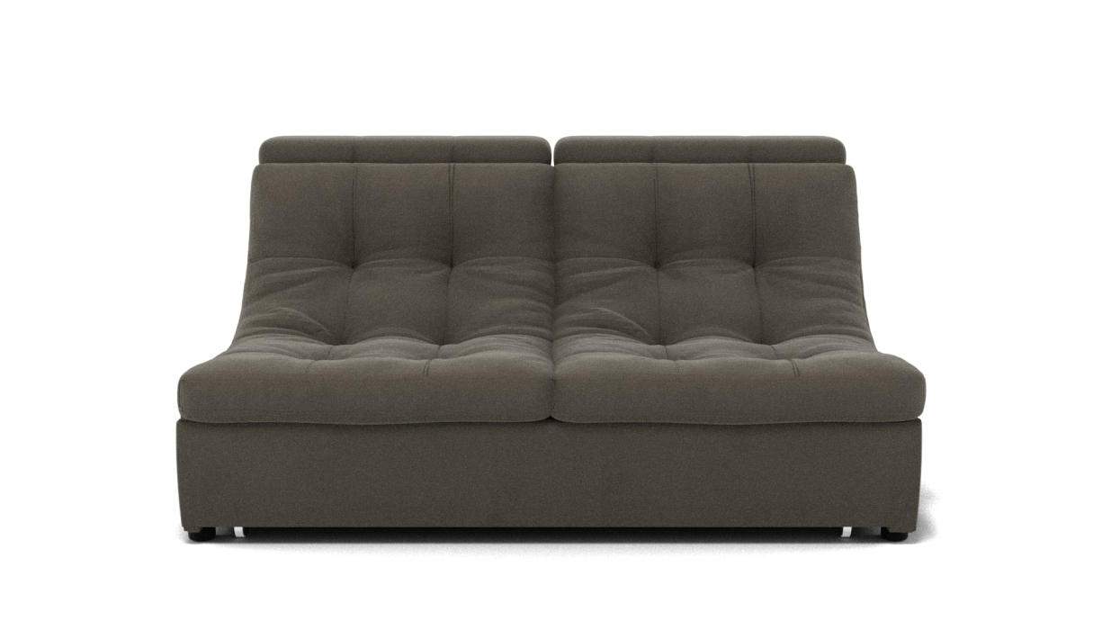 Диваны кровати со спальным местом, Прямой диван Монако-1 ППУ, велюр