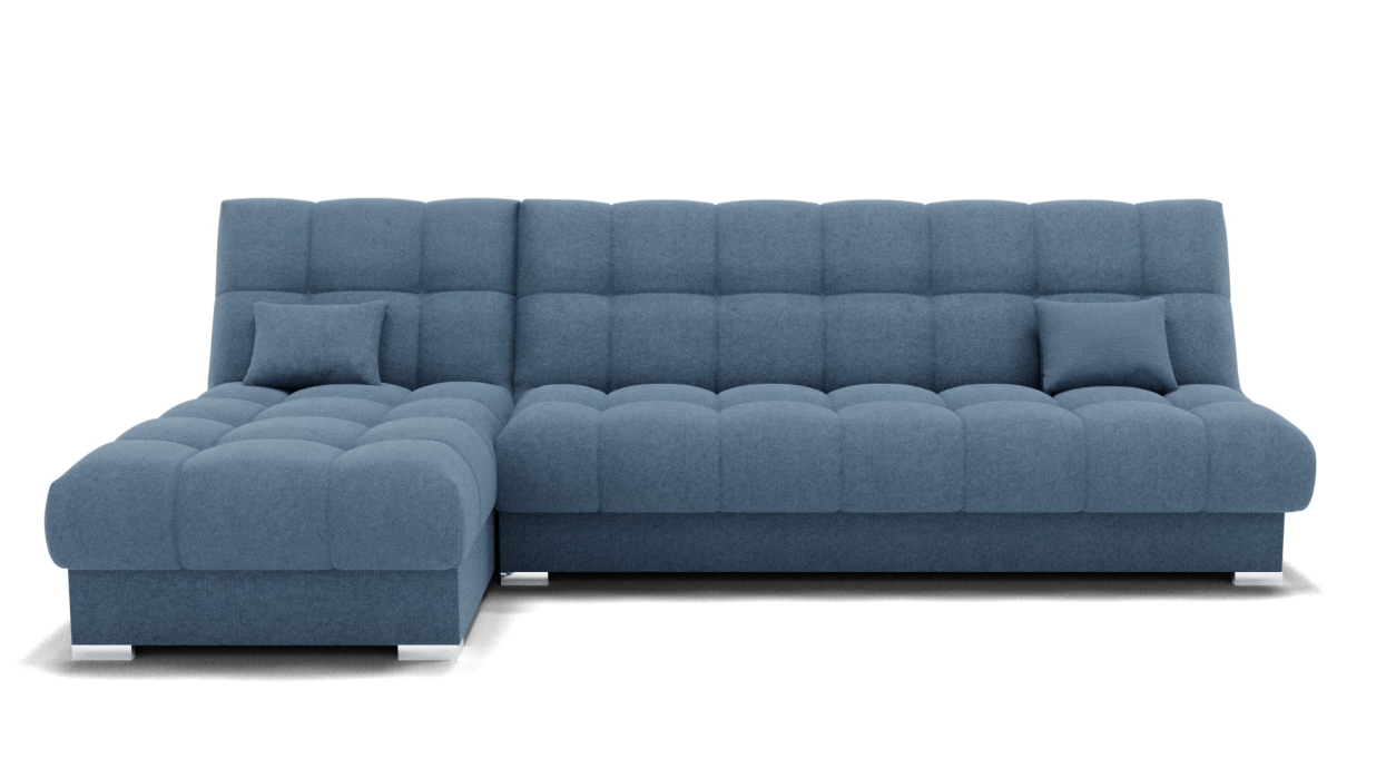 Диваны угловые в гостиную, Прямой диван Фиеста-2 НПБ, велюр