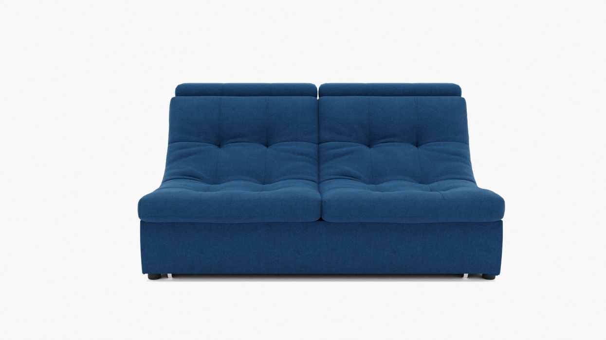 Диваны кровати со спальным местом, Прямой диван Монако-1 ППУ, велюр