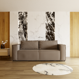 Прямой диван Рашт ППУ, велюр