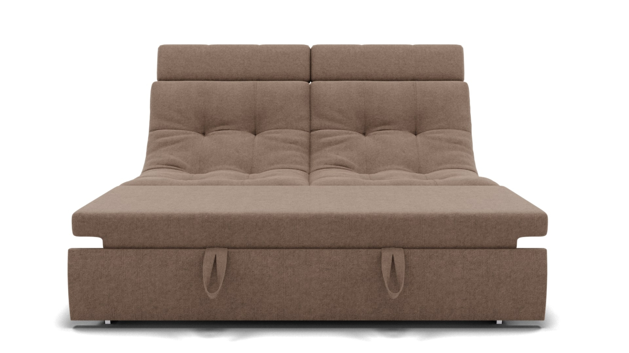 Диваны кровати со спальным местом, Прямой диван Монако-1 ППУ, велюр