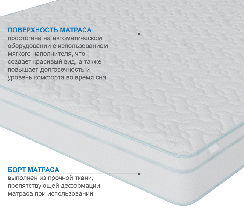 Другие размеры, Матрас Корсика-Лайт в чехле Cooler 1200х1900
