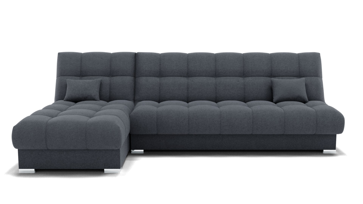 Диваны угловые в гостиную, Прямой диван Фиеста-2 НПБ, велюр