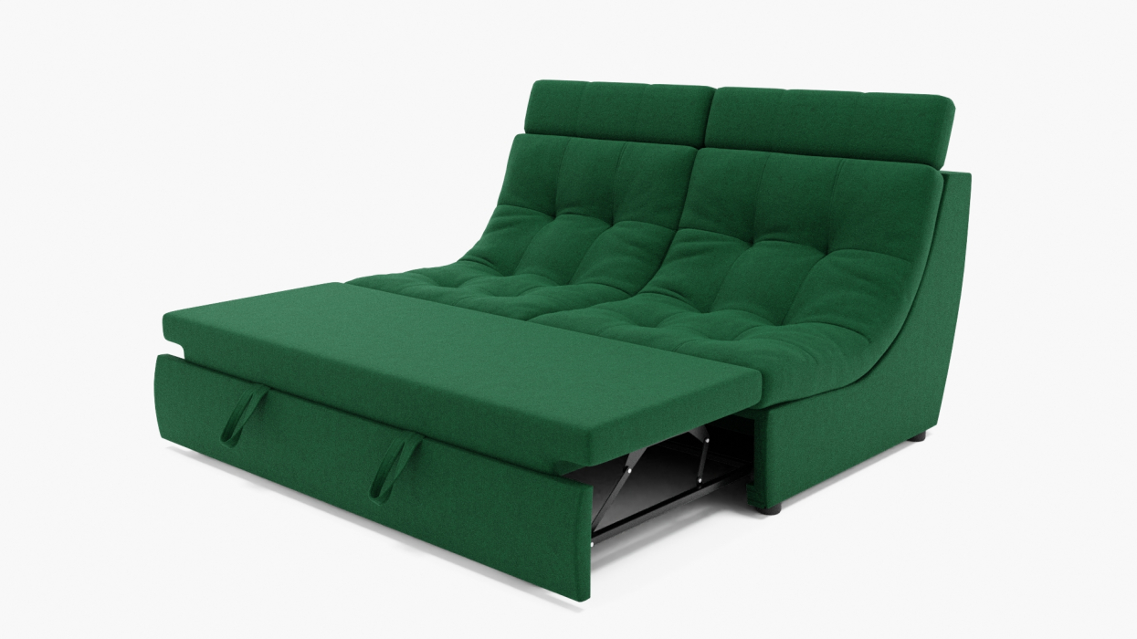 Диваны кровати со спальным местом, Прямой диван Монако-1 ППУ, велюр