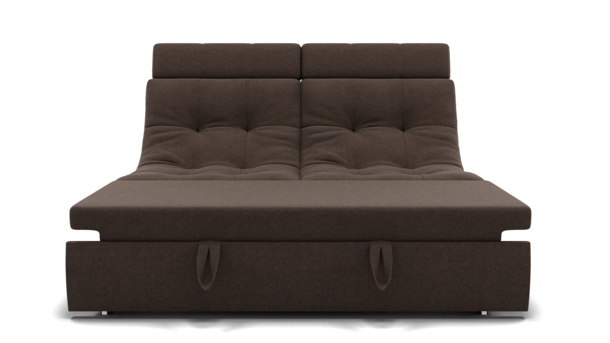 Диваны кровати со спальным местом, Прямой диван Монако-1 ППУ, велюр