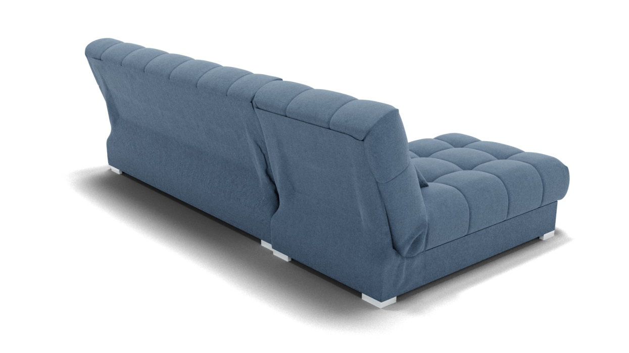 Диваны угловые в гостиную, Прямой диван Фиеста-2 НПБ, велюр