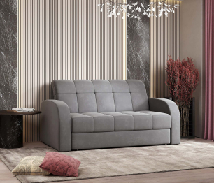 Диван-кровать прямой Виа 2, велюр